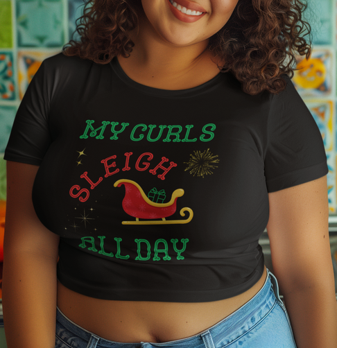 My curls sleigh all day