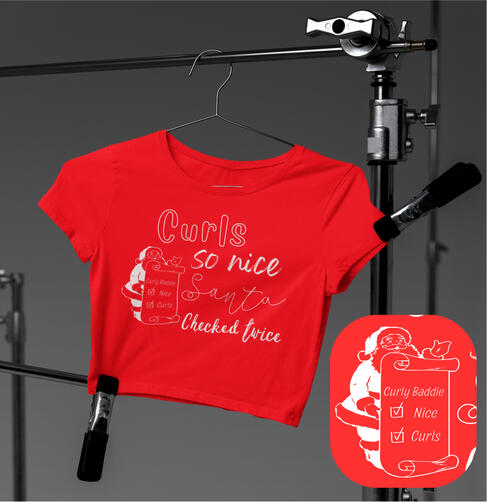 Curls so nice, Santa checked twice